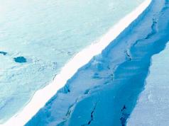 अंटार्कटिक बर्फ की अलमारियों का विनाश